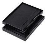 Altitude Carlton Notebook & Pen Set Black
