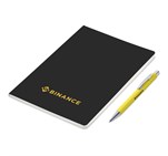 Altitude Perry Notebook & Pen Set Yellow