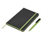 Altitude Johnson Notebook & Pen Set Lime