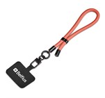 Altitude Fusion Crossbody & Wrist Phone Strap Set in Pouch Coral