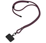 Altitude Fusion Crossbody & Wrist Phone Strap Set in Pouch Maroon