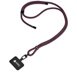 Altitude Fusion Crossbody & Wrist Phone Strap Set in Pouch Maroon