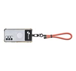 Altitude Atlier Wrist Phone Strap in Pouch Coral