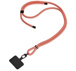 Altitude Resort Crossbody Phone Strap in Pouch Coral