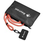 Altitude Resort Crossbody Phone Strap in Pouch Coral