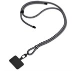 Altitude Resort Crossbody Phone Strap in Pouch Grey