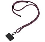 Altitude Resort Crossbody Phone Strap in Pouch Maroon