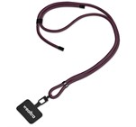 Altitude Resort Crossbody Phone Strap in Pouch Maroon