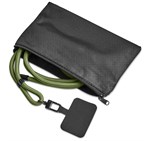 Altitude Resort Crossbody Phone Strap in Pouch Military Green