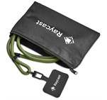 Altitude Resort Crossbody Phone Strap in Pouch Military Green