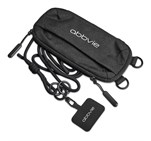 Altitude Glam Recycled PET Crossbody Bag & Phone Strap Black