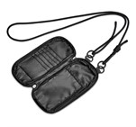 Altitude Glam Recycled PET Crossbody Bag & Phone Strap Black