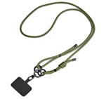 Altitude Glam Recycled PET Crossbody Bag & Phone Strap Military Green