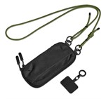 Altitude Glam Recycled PET Crossbody Bag & Phone Strap Military Green