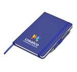 Carson Notebook & Pen Set Blue