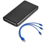 Kingpin Black 10 Compact Power Bank -  10,000mAh Blue