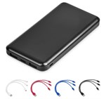 Kingpin Black 10 Compact Power Bank -  10,000mAh GF-AM-1019-B_GF-AM-1019-B-NO-LOGO