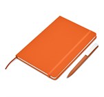 Query Notebook & Pen Set Orange
