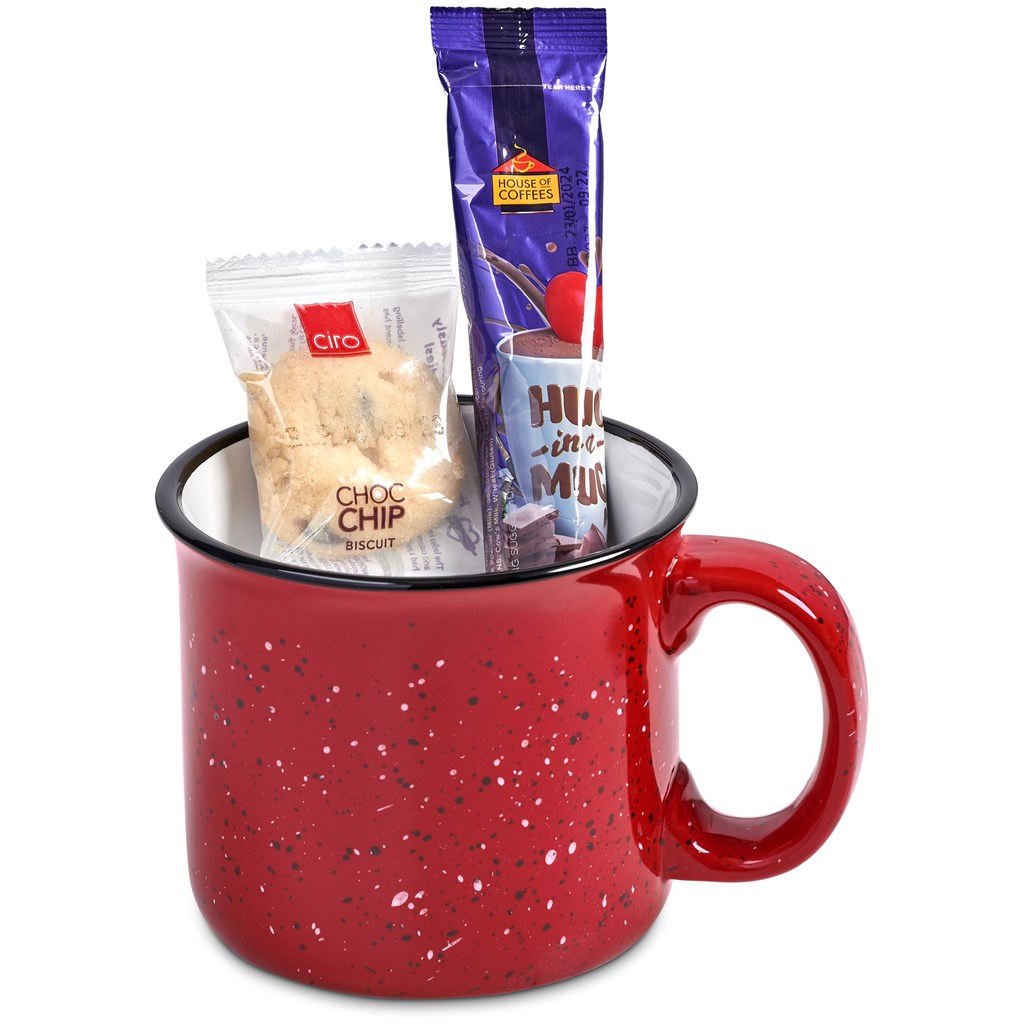 Promotional Products Marshall Hug in a Mug Gift Set Red