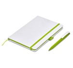 Olson Notebook & Pen Set Lime