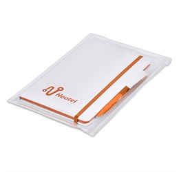 promo: Olson Notebook & Pen Set (Orange)!