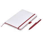 Olson Notebook & Pen Set Red