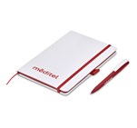 Olson Notebook & Pen Set Red