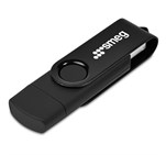 Shuffle Gyro Black Flash Drive – 8GB Black