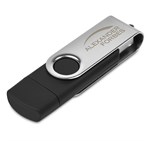 Shuffle Glint Flash Drive – 8GB Silver
