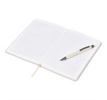 Hibiscus Notebook & Pen Set Cream
