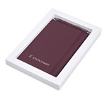 Hibiscus Notebook & Pen Set Maroon