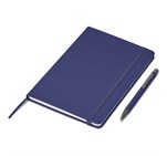 Hibiscus Notebook & Pen Set Navy