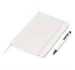 Hibiscus Notebook & Pen Set Solid White