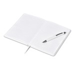 Hibiscus Notebook & Pen Set Solid White