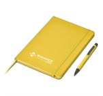 Hibiscus Notebook & Pen Set Yellow