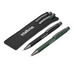 Oberlin Ball Pen & Pencil Set Dark Green