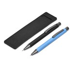 Oberlin Ball Pen & Pencil Set Light Blue