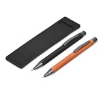 Oberlin Ball Pen & Pencil Set Orange