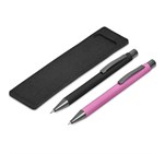 Oberlin Ball Pen & Pencil Set Pink