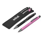 Oberlin Ball Pen & Pencil Set Pink