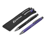 Oberlin Ball Pen & Pencil Set Purple