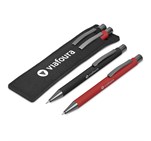 Oberlin Ball Pen & Pencil Set Red