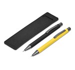 Oberlin Ball Pen & Pencil Set Yellow