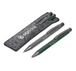 Omaha Ball Pen & Pencil Set Dark Green