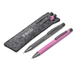 Omaha Ball Pen & Pencil Set Pink