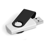 Axis Gyro White Flash Drive - 32GB Black