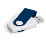 Axis Gyro White Flash Drive - 32GB Navy