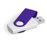 Axis Gyro White Flash Drive - 32GB Purple