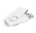 Axis Gyro Flash Drive - 8GB Solid White