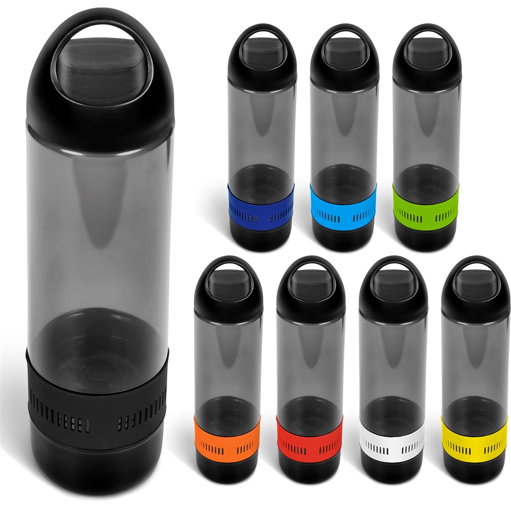 Bandit Plastic Water Bottle & Bluetooth Speaker – 500ml